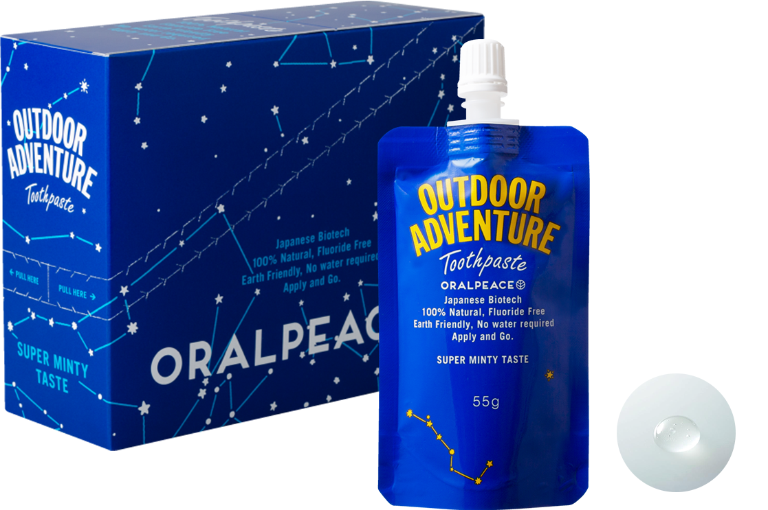 oralpeace outdoor adventure toothpaste